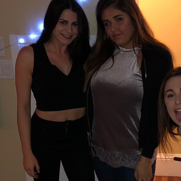 Kimchi Blue UO velvet a line tank - Picture 2 of 4